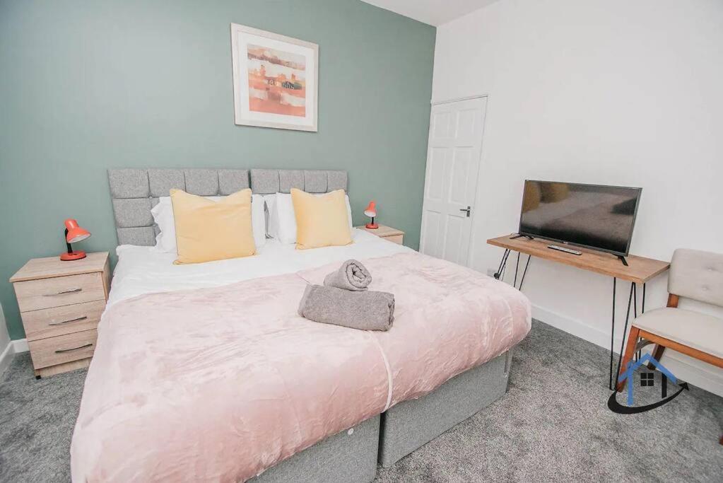 Balby Casa Nr Doncaster Racecourse King Beds Street Parking Exterior foto